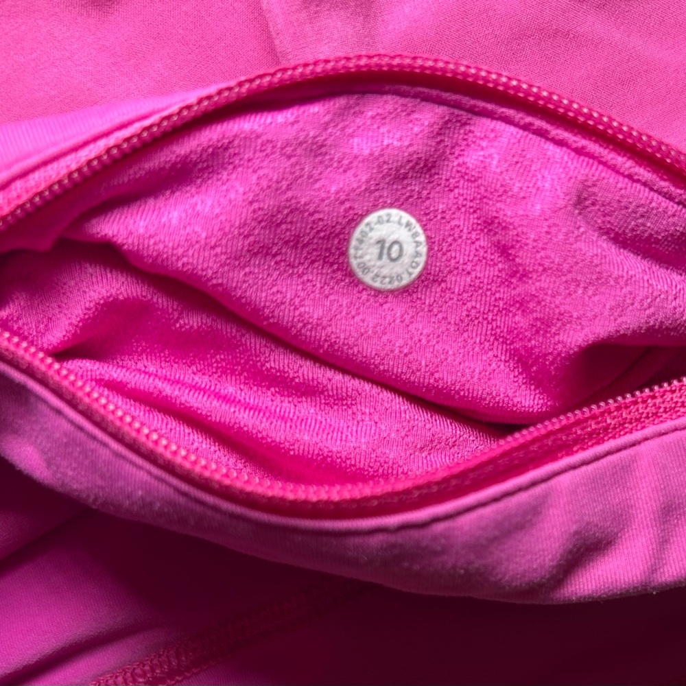 Lululemon Pace Rival Skort Women's Pink Skirt Size 10 - Picture 2 of 5